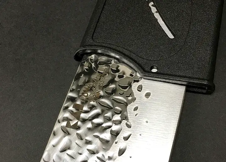 Detail of kai Luna stored in sheath